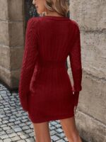 Rochie Tricotata Scurta Ebke Grena - imagine 2