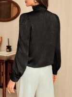 Bluza Dama Lenna Neagra - imagine 2
