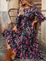 Rochie Midi Julia Multicolora - imagine 3