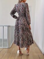 Rochie Midi Elena Multicolora - imagine 3