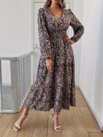 Rochie Midi Elena Multicolora - imagine 4