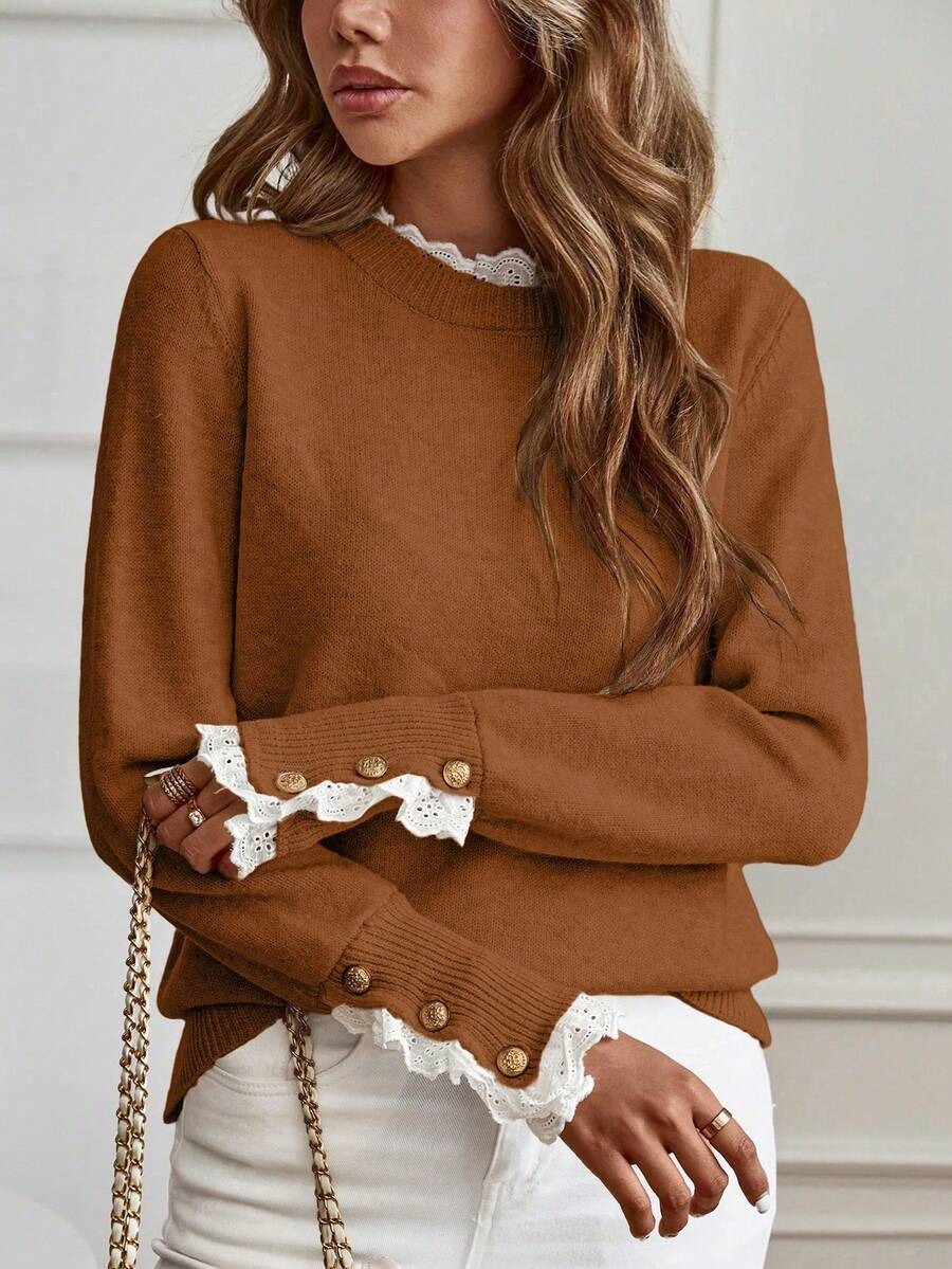 47 Pulover Tricotat Valeria Maro - imagine 1