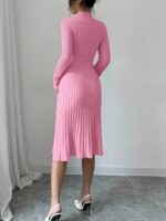 Rochie Midi Tricotata Sara Roz - imagine 2