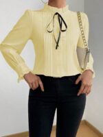 Camasa Dama Fiona Galbena - imagine 4