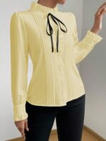 Camasa Dama Fiona Galbena - imagine 3