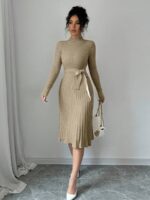 Rochie Midi Tricotata Sara Bej - imagine 3