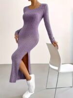 Rochie Midi Felipa Lila - imagine 4