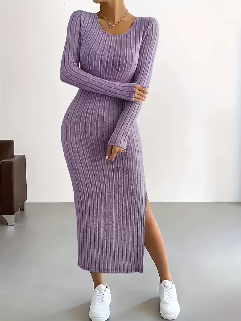 9 Rochie Midi Felipa Lila - imagine 1