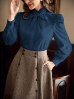 Bluza Dama Melania Bleumarin