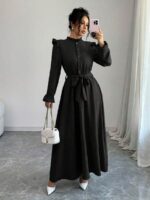 Rochie Lunga Olga Neagra