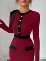 Rochie Lunga Selena Grena - imagine 3