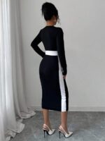 Rochie Midi Tania Neagra - imagine 2