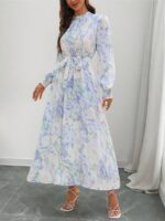 Rochie Lunga Betty Multicolora - imagine 3