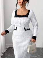 Rochie Midi Liliah Alba - Marimi Mari - imagine 4