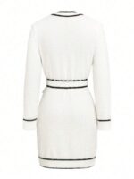 Rochie Scurta Alessia Alba din Blana Artificiala - imagine 2