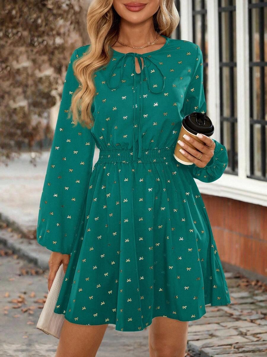 60 Rochie Scurta Daria Turcoaz - imagine 1