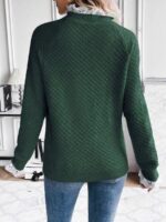Pulover Tricotat Didra Verde - imagine 2