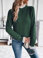 Pulover Tricotat Didra Verde