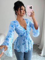 Bluza Dama Anda Albastra