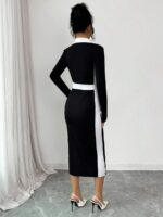 Rochie Midi Zarina Neagra - imagine 2