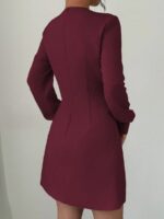 Rochie Scurta Solaria Grena - imagine 2