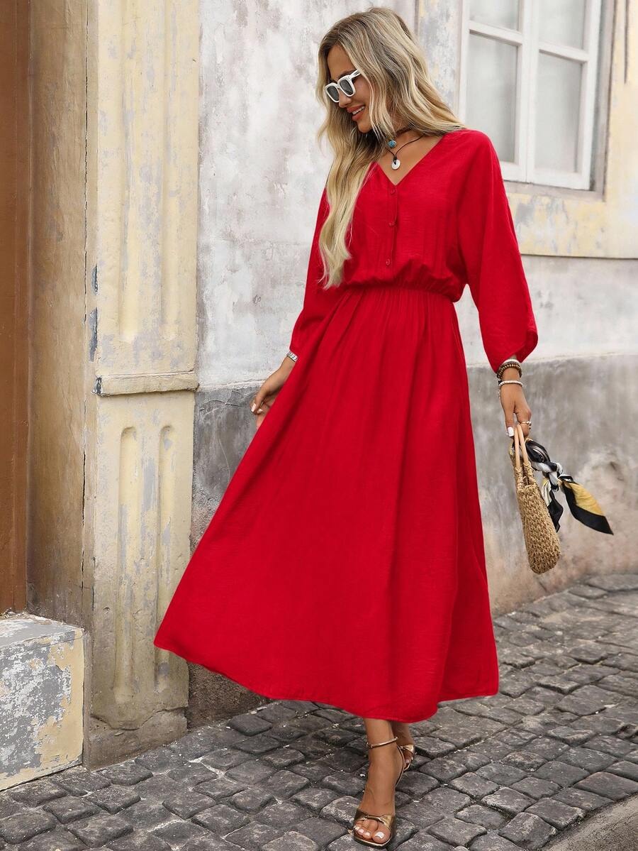 71 Rochie Lunga Lora Rosie - imagine 1