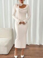 Rochie Midi Amalia Crem - imagine 4