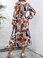 Rochie Midi Dinna Multicolora - imagine 2