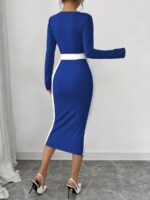Rochie Midi Sanda Albastra - imagine 2