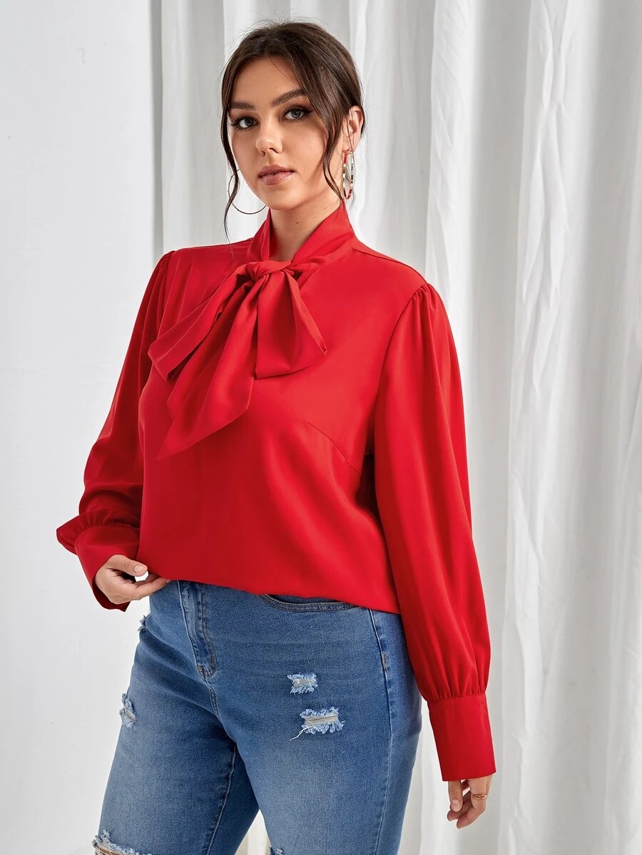 54 Bluza Dama Asra Rosie - Marimi Mari - imagine 1