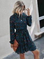 Rochie Scurta Yonna Animal Print - imagine 3