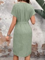 Rochie Scurta Astona Vernil - imagine 2