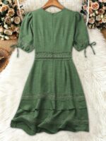 Rochie Scurta Ivanna Verde - imagine 3