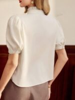 Bluza Dama Dorina Crem - imagine 2