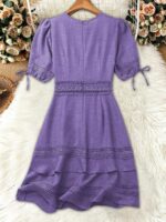 Rochie Scurta Ivanna Mov - imagine 2