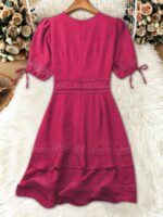 Rochie Scurta Ivanna Violet - imagine 2
