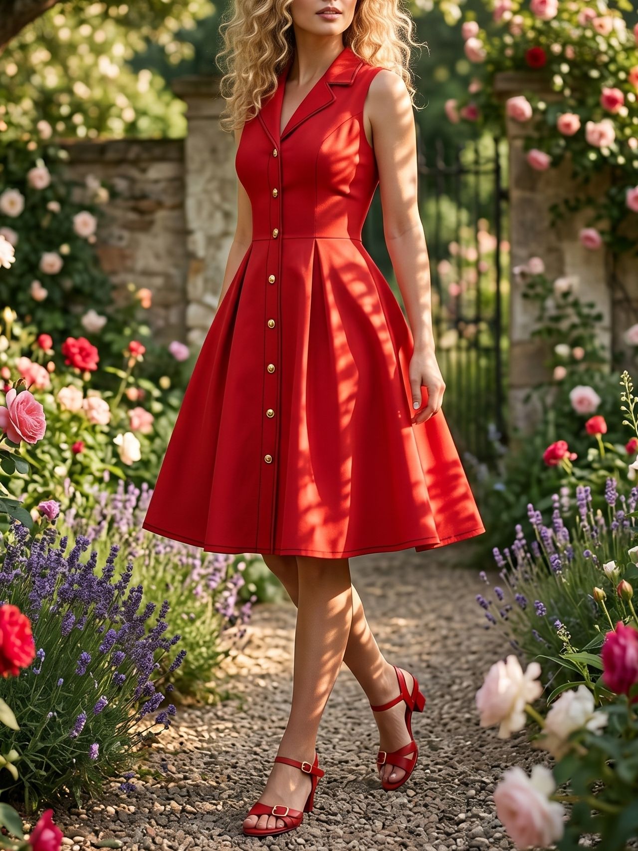 2303 Rochie Scurta Sarika Rosie - imagine 1