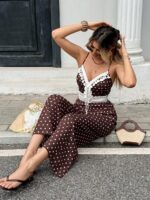Salopeta Eileen Maro cu Buline Albe - imagine 5