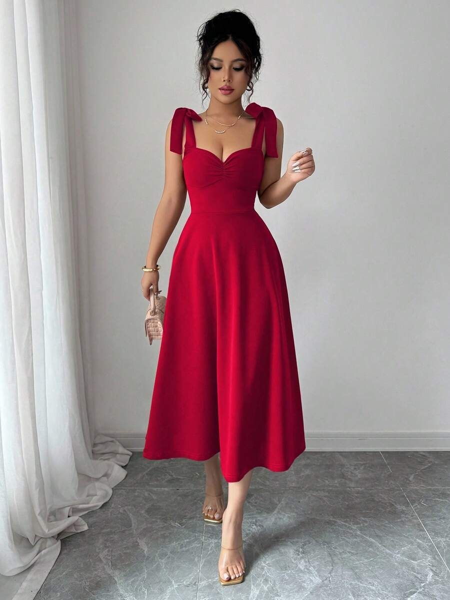 5485 Rochie Midi Sandrina Rosie - imagine 1