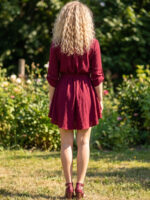 Rochie Scurta Hermine Grena - imagine 2