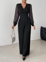 Salopeta Eleganta Marlina Neagra - imagine 6