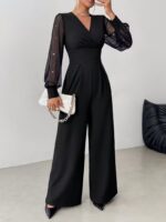 Salopeta Eleganta Marlina Neagra - imagine 5
