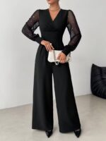 Salopeta Eleganta Marlina Neagra - imagine 4