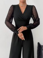 Salopeta Eleganta Marlina Neagra - imagine 3