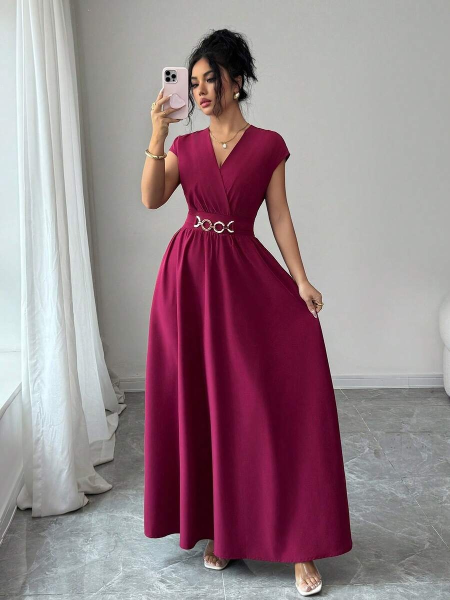5832 Rochie Lunga Nancy Grena - imagine 1