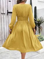 Rochie Midi Ashela Galbena - imagine 2