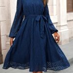 Rochie Midi Hayden Bleumarin - imagine 6