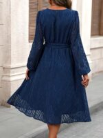 Rochie Midi Hayden Bleumarin - imagine 2