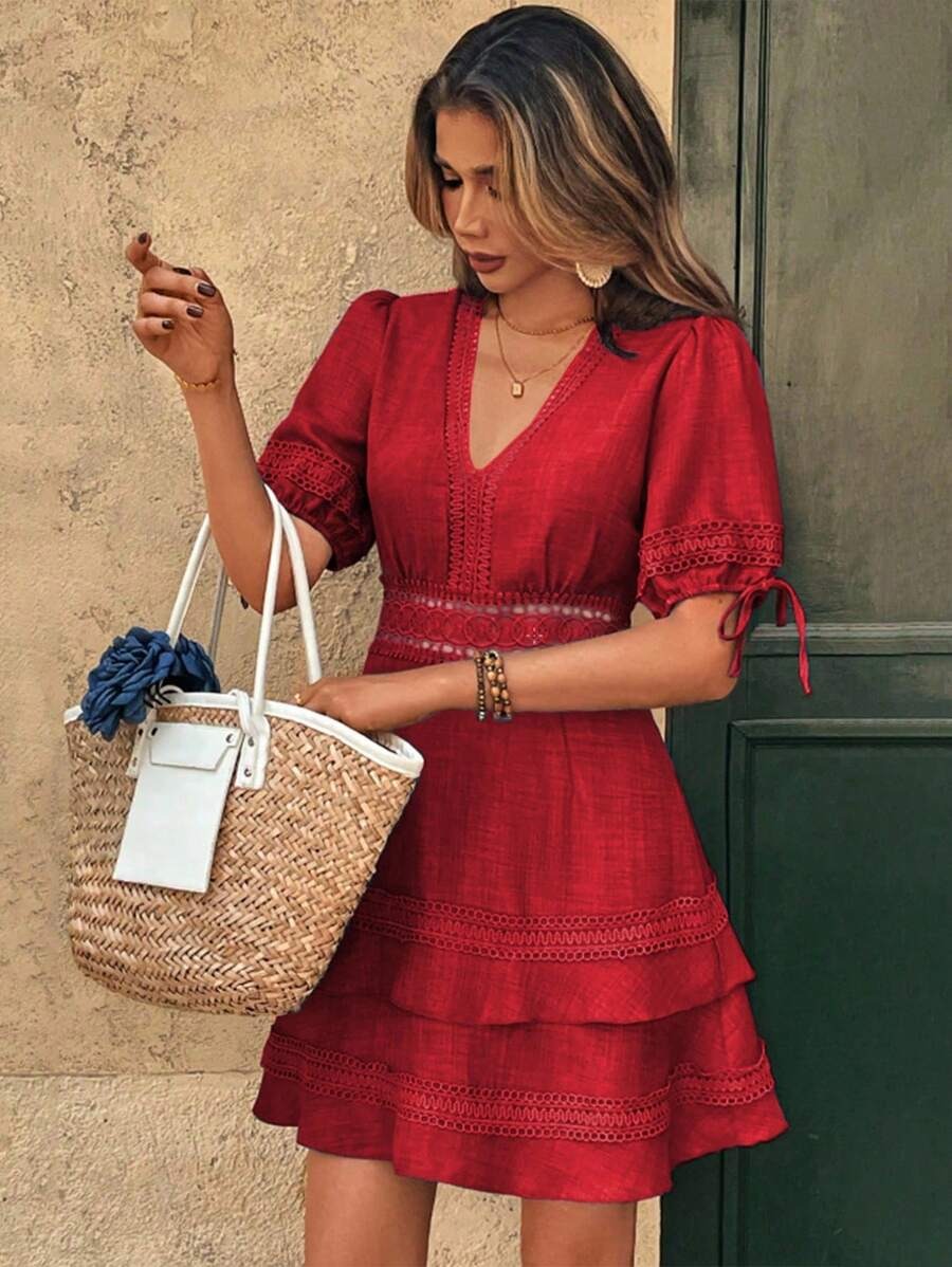 5895 Rochie Scurta Bened Rosie - imagine 1