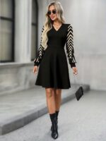 Rochie Scurta Dortea Neagra - imagine 3